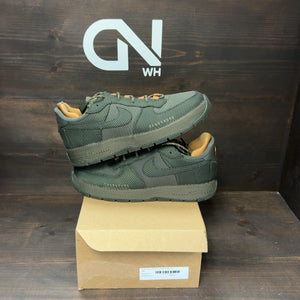Nike Air Force 1 Wild Low Cargo Khaki Sequoia (Women's) Size 12W (Pre-Owned) - Image 1