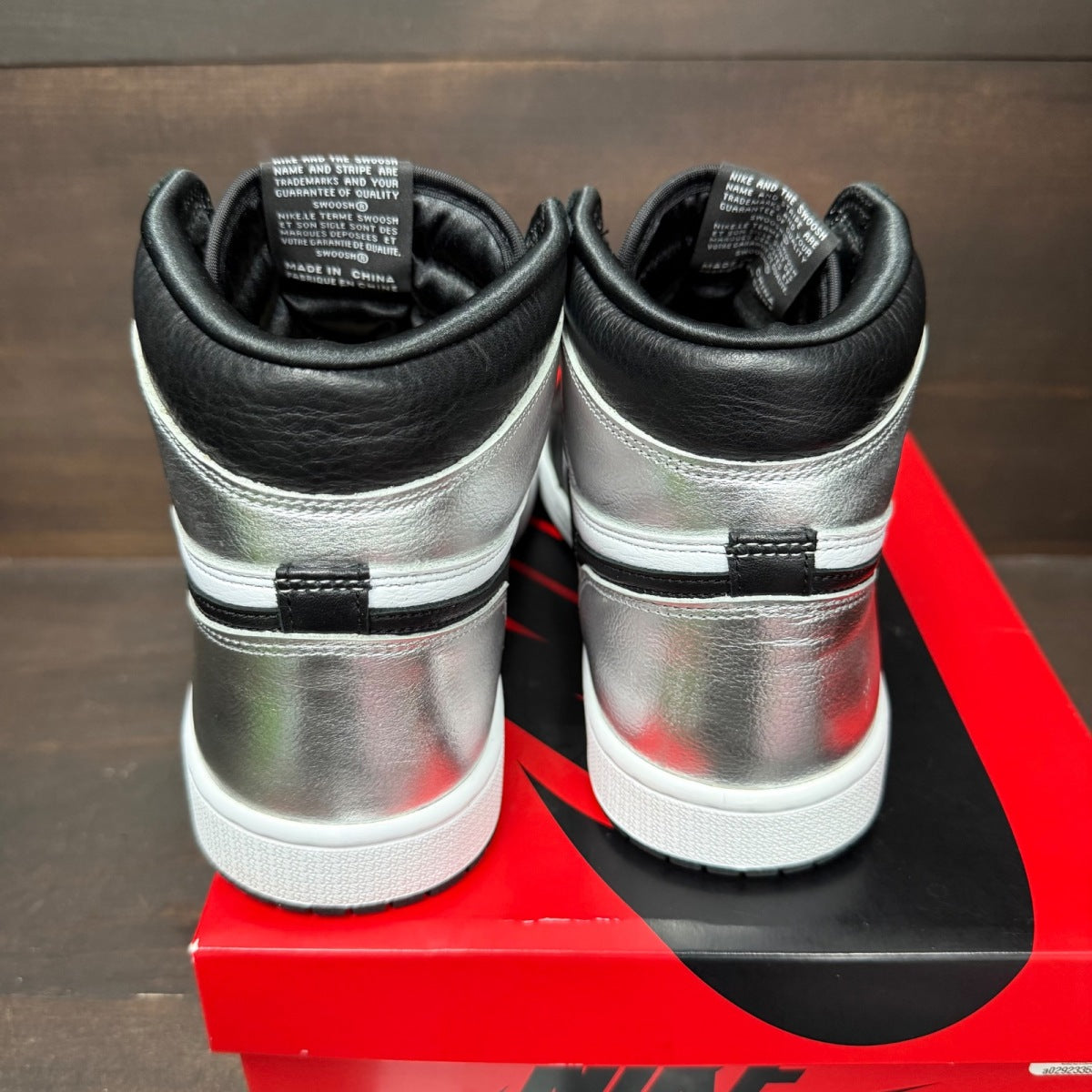 Jordan 1 Retro High Silver Toe (Women's) - Image 5