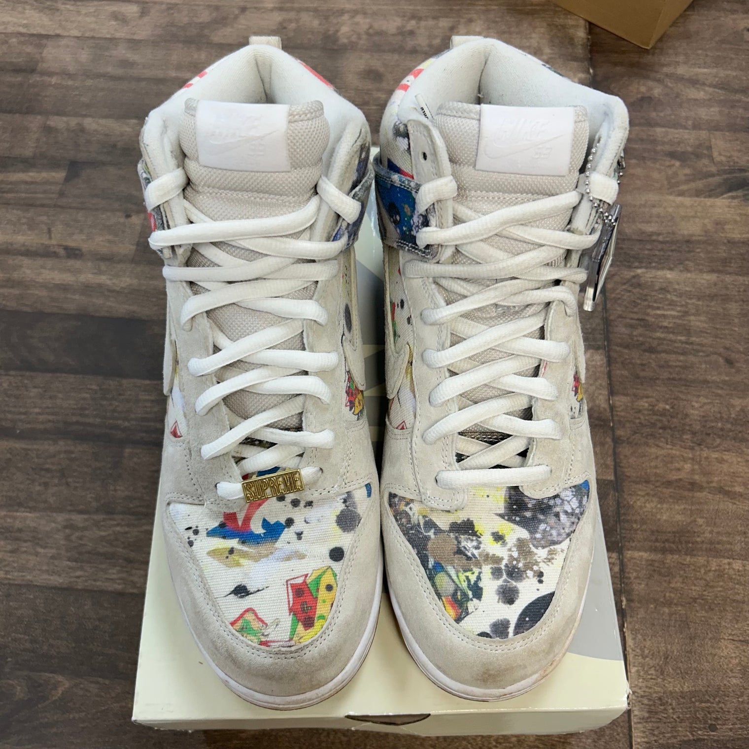 Supreme Rammellzee SB Dunk High (USED)