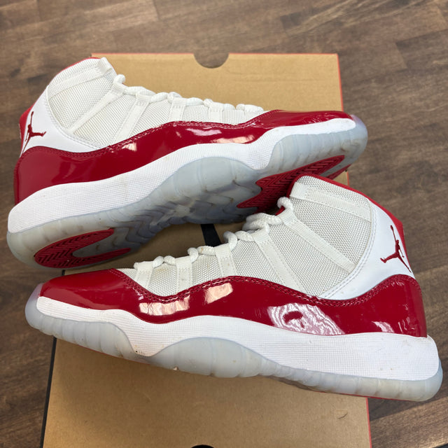 (GS) Cherry Jordan 11 High (USED)