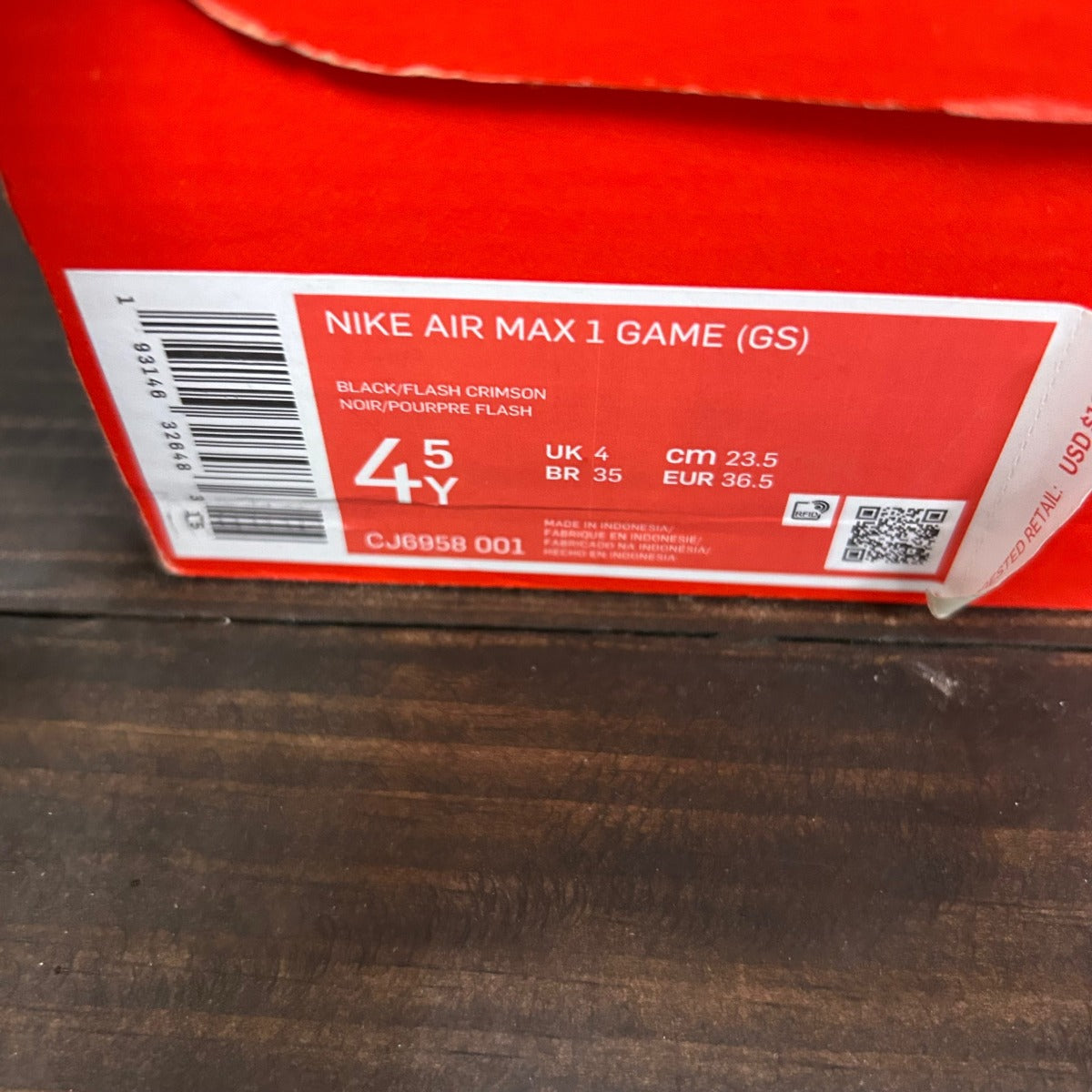 Nike Air Max 1 Game Change Black Kinetic Green (GS) - Image 7