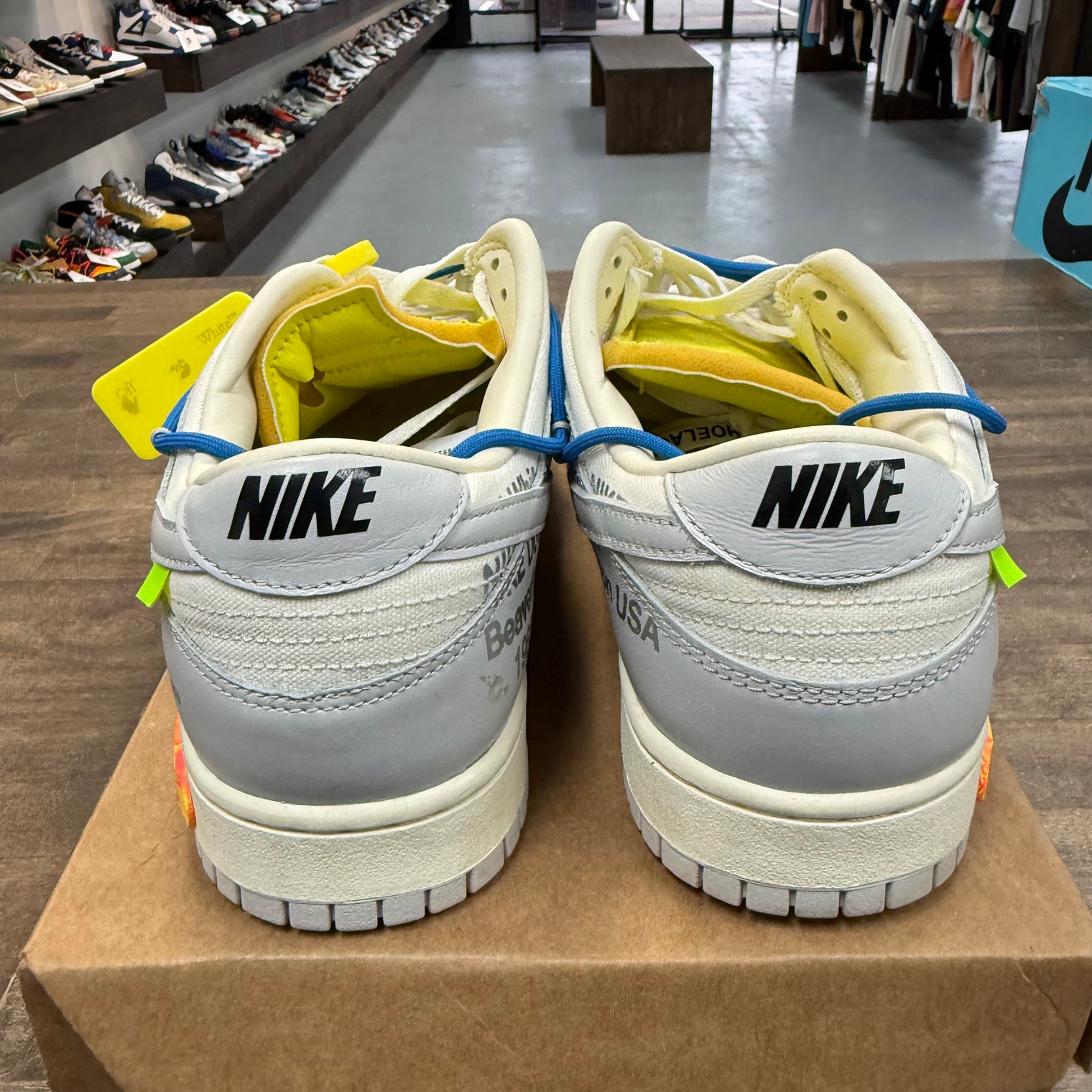 Lot 10 of 50 Off-White Dunk Low (USED, No Box)