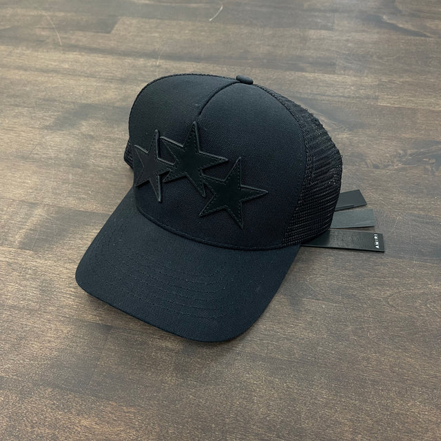 Amiri Star Trucker Hat Black (Like New)