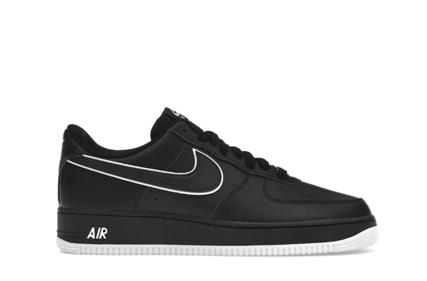 Nike Air Force 1 Low '07 Black White Sole (2023)