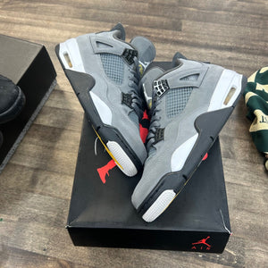 Jordan 4 Retro Cool Grey (2019) Size 9 (Pre-Owned) - Image 1