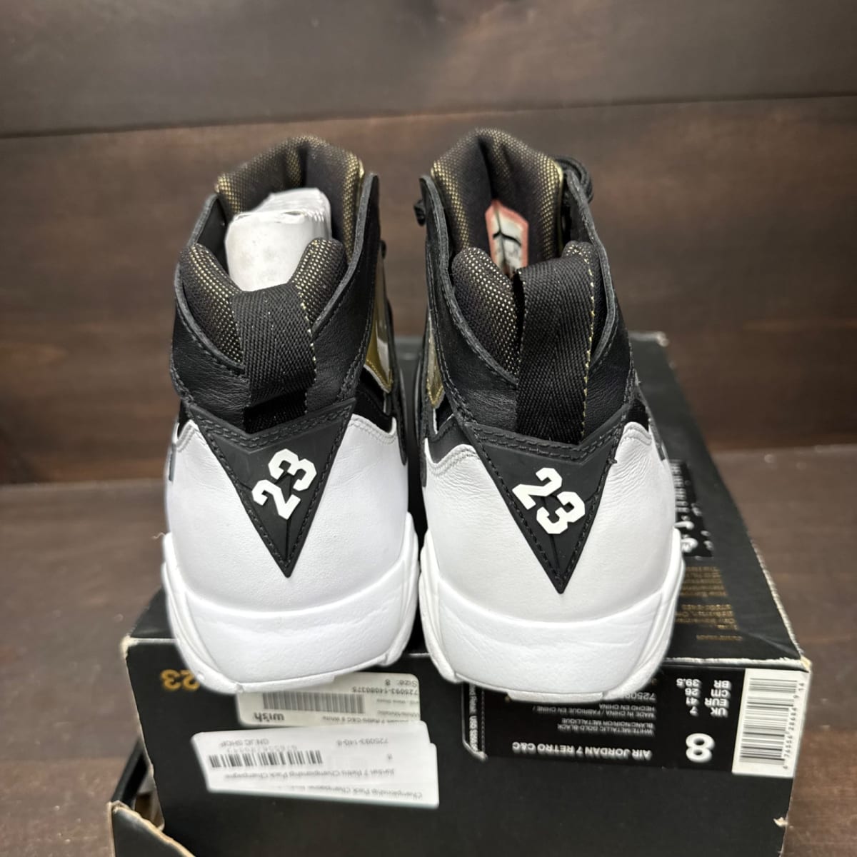 Jordan 7 Retro Championship Pack Champagne Size 8 - sole