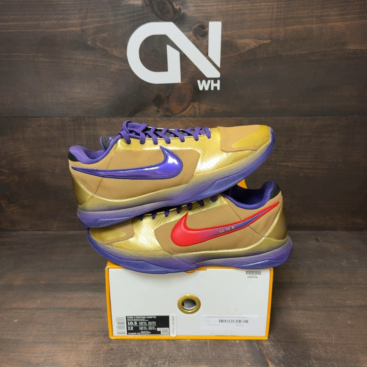 Nike Kobe 5 Protro Undefeated Hall of Fame - Image 1