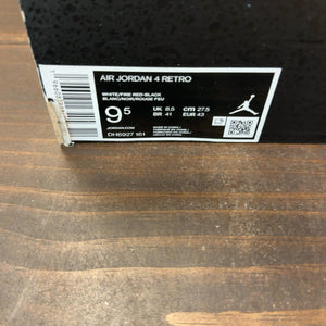 Jordan 4 Retro Red Cement Size 9.5 (Pre-Owned) - aux