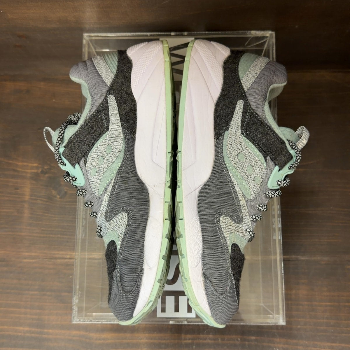 Saucony Grid 9000 END White Noise Size 9.5 (Pre-Owned) - aux