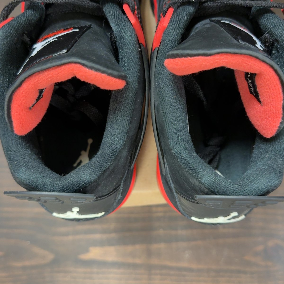 Jordan 4 Retro Red Thunder Size 12 (Pre-Owned) - aux