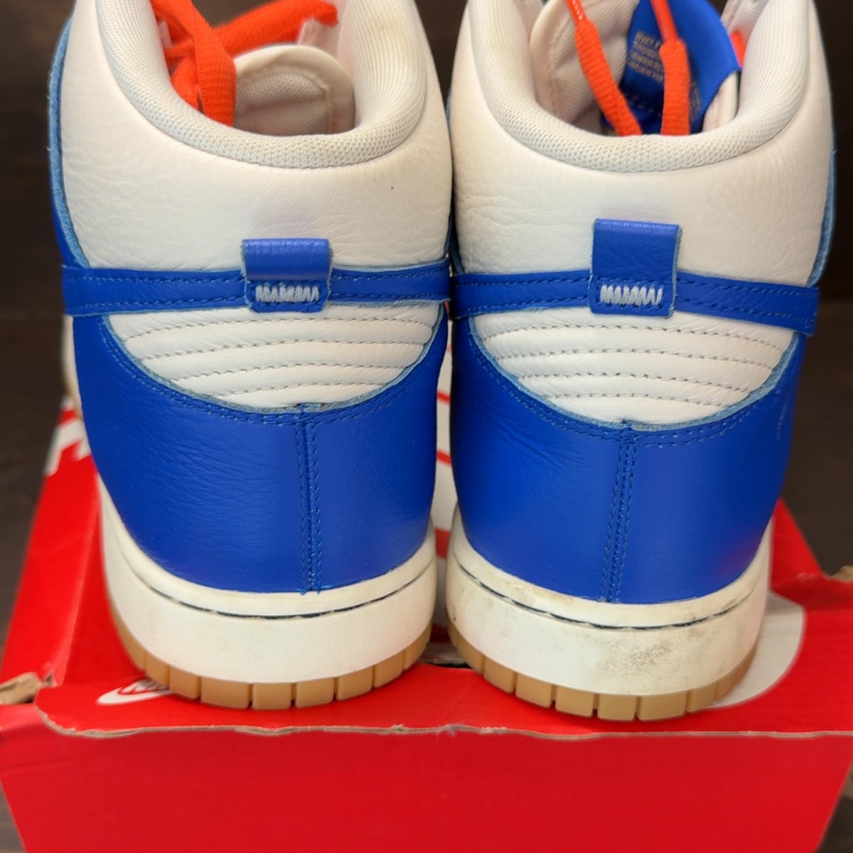 Nike Dunk High Retro SE Phantom Racer Blue Gum - Image 5