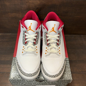 Jordan 3 Retro Cardinal Red Size 10.5 (Pre-Owned) - tag
