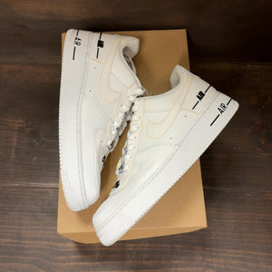 Nike Air Force 1 Low Double Air Low White Black Size 9 (Pre-Owned) - Image 2