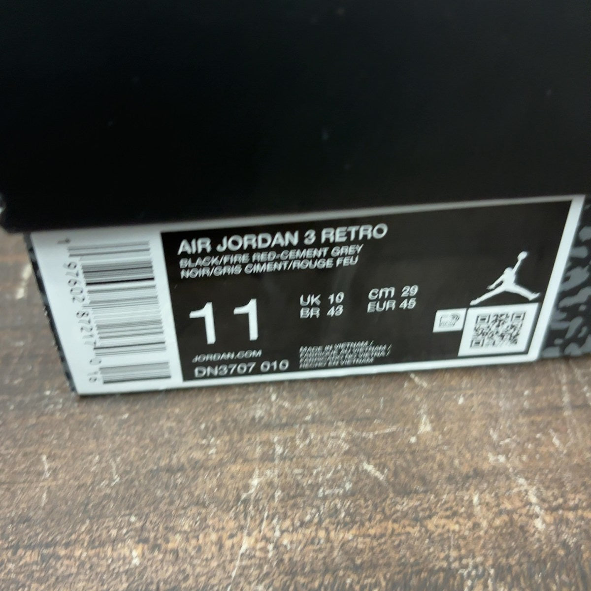 Jordan 3 Retro OG Black Cement (2024) - Image 7