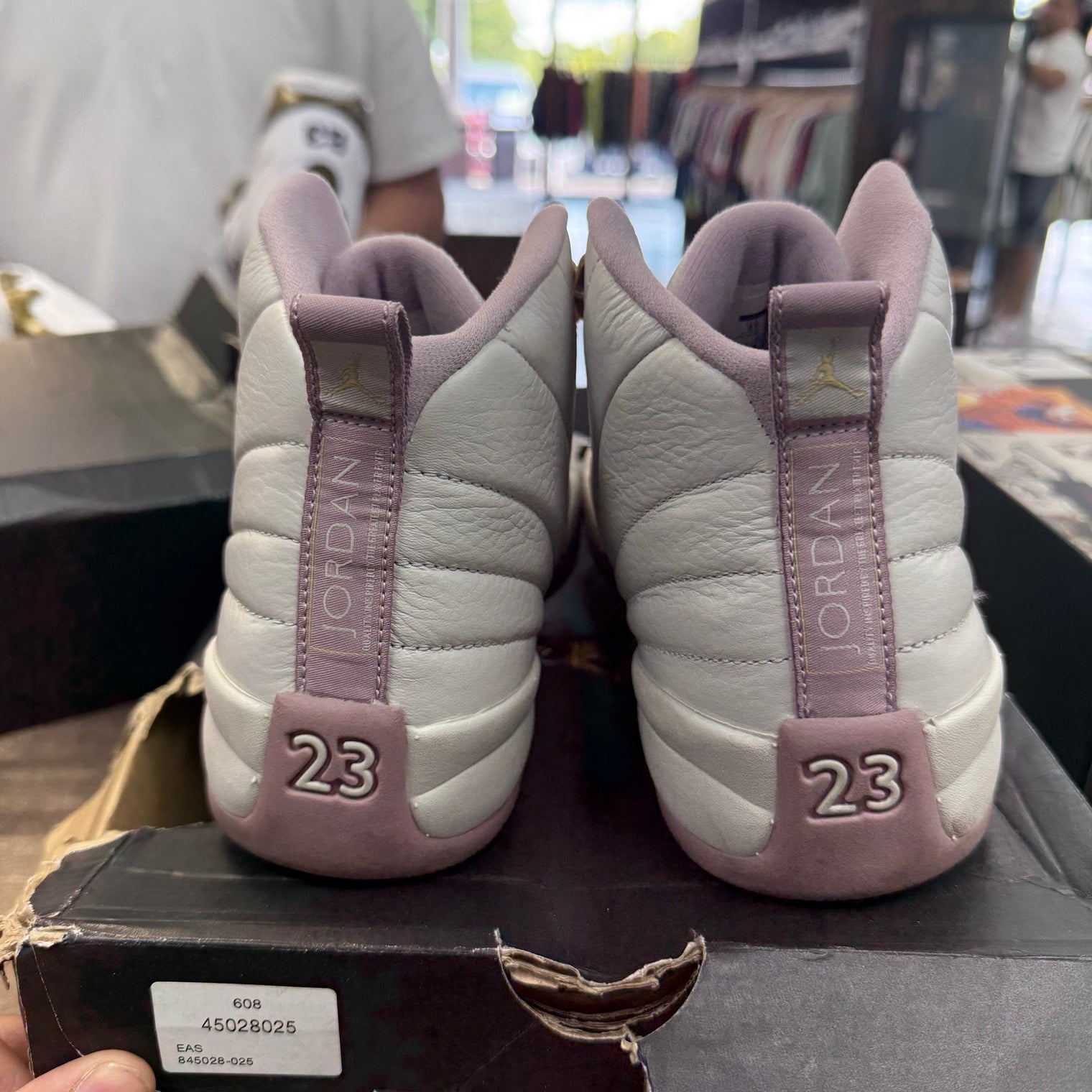 Heiress Plum Fog Jordan 12 Retro (GS) (USED)