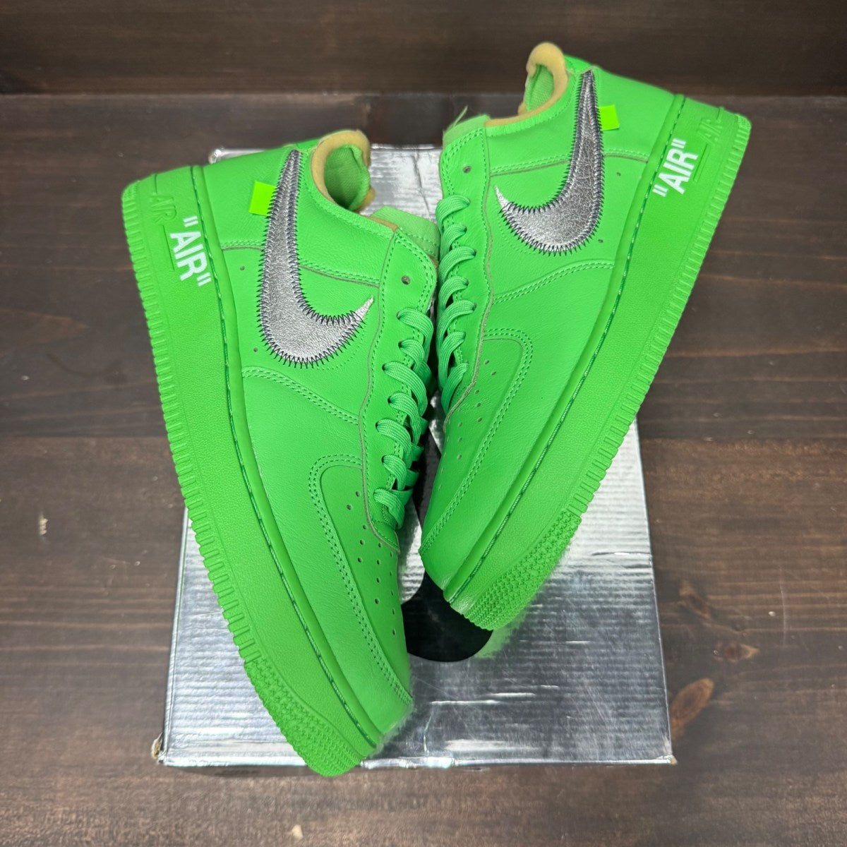 Nike Air Force 1 Low Off-White Brooklyn Size 9.5 (Pre-Owned)