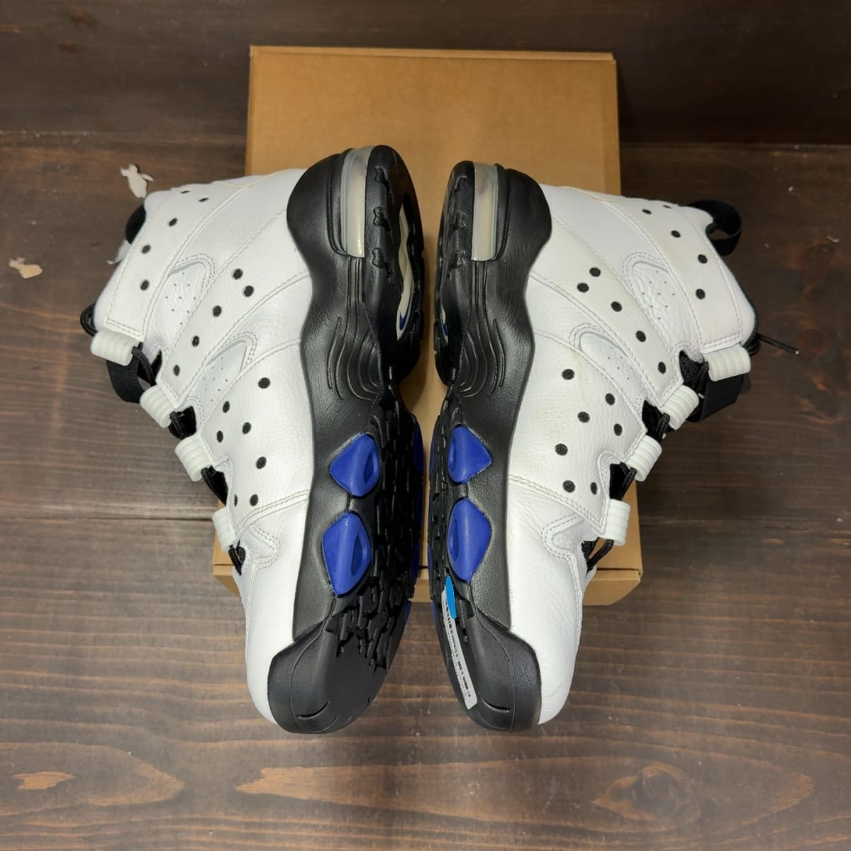 Nike Air Max 2 CB '94 White Old Royal Size 8.5 (Pre-Owned) - aux