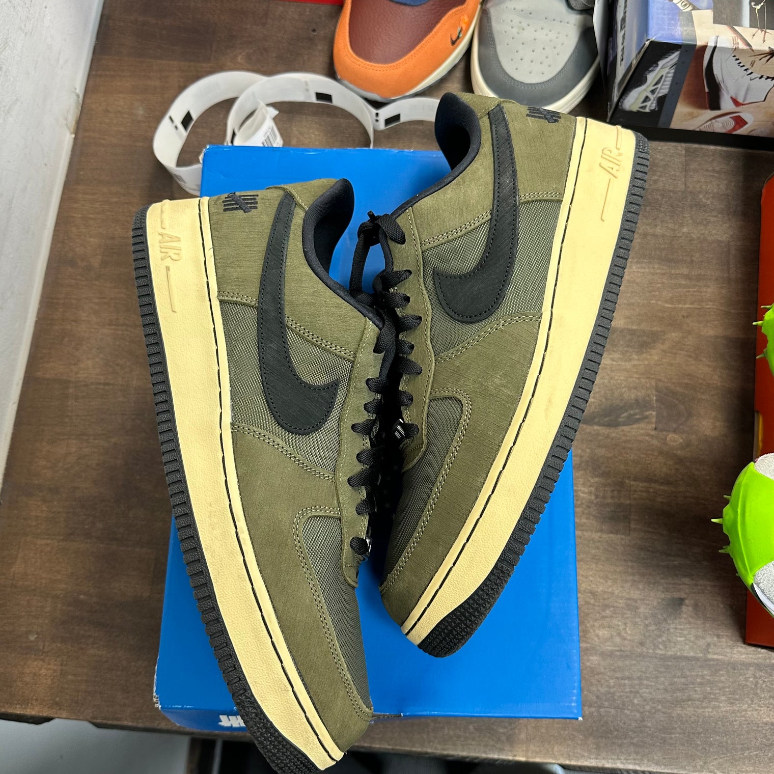 Undefeated Ballistic Dunk vs. AF1 Nike Air Force 1 Low SP (USED)