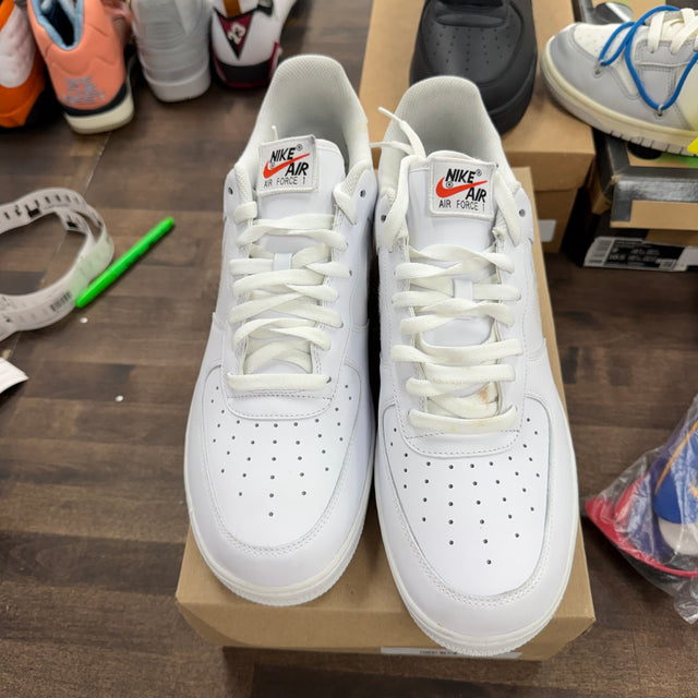 Swoosh Pack White Nike Air Force 1 Low (USED, No Box)