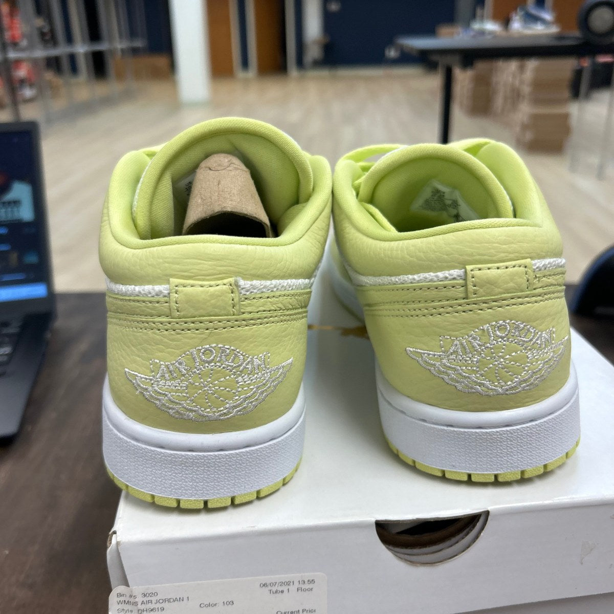 Jordan 1 Low Limelight (Women's) - Image 4