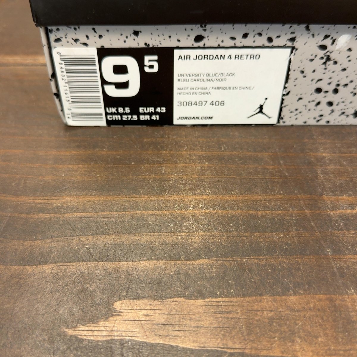 Jordan 4 Retro Travis Scott Cactus Jack Size 9.5 (Pre-Owned) - aux