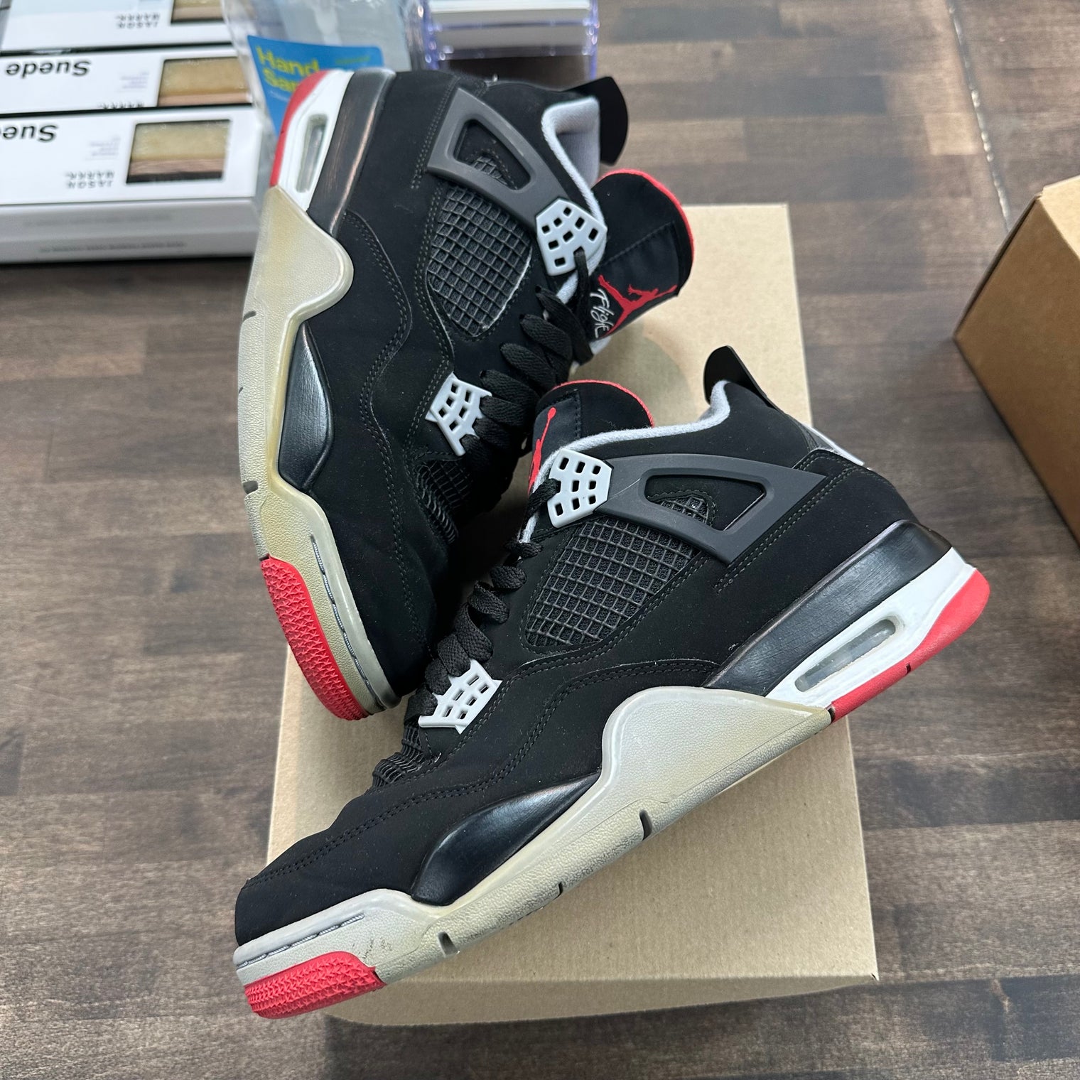 Bred Jordan 4 2019 (USED, No Box)