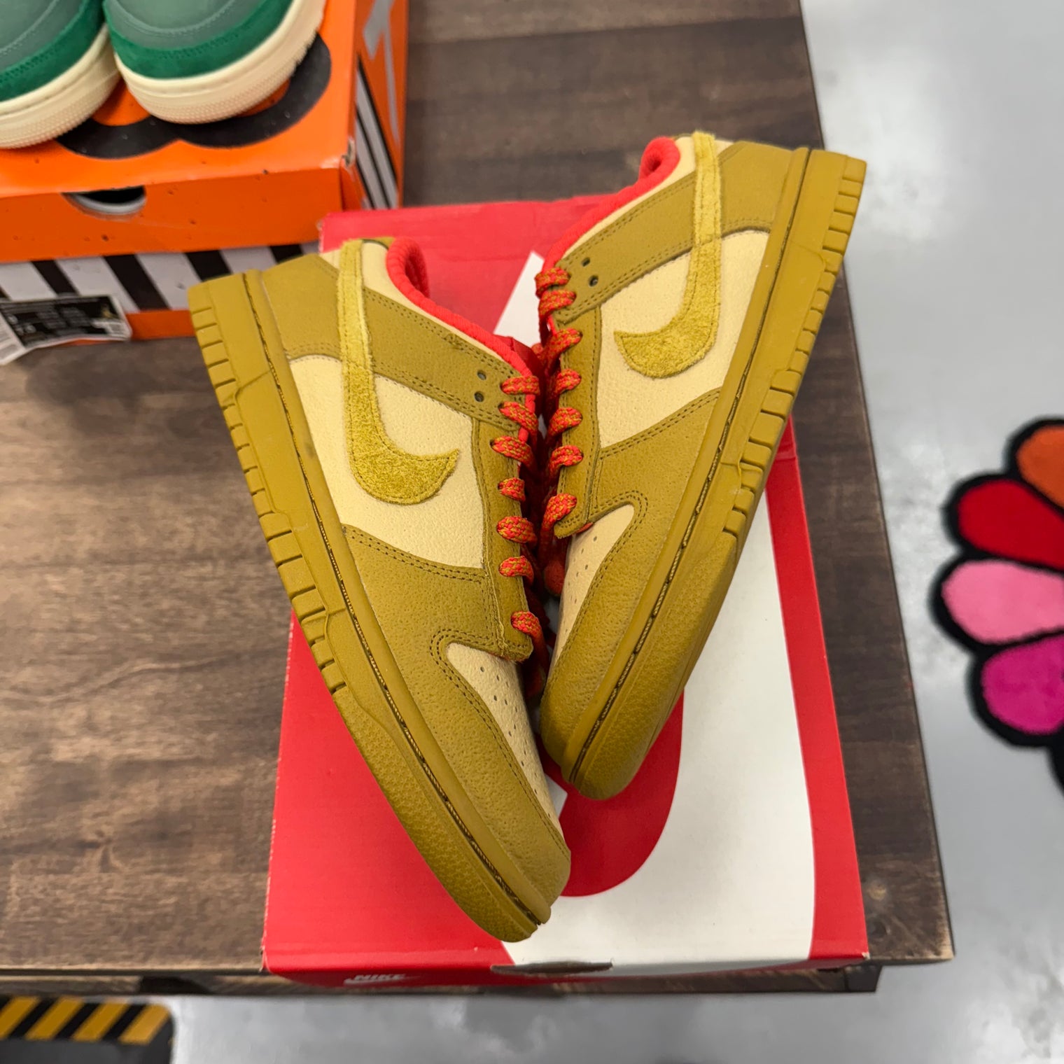 Bronzine Sesame Picante Red Dunk Low (W) (Used)