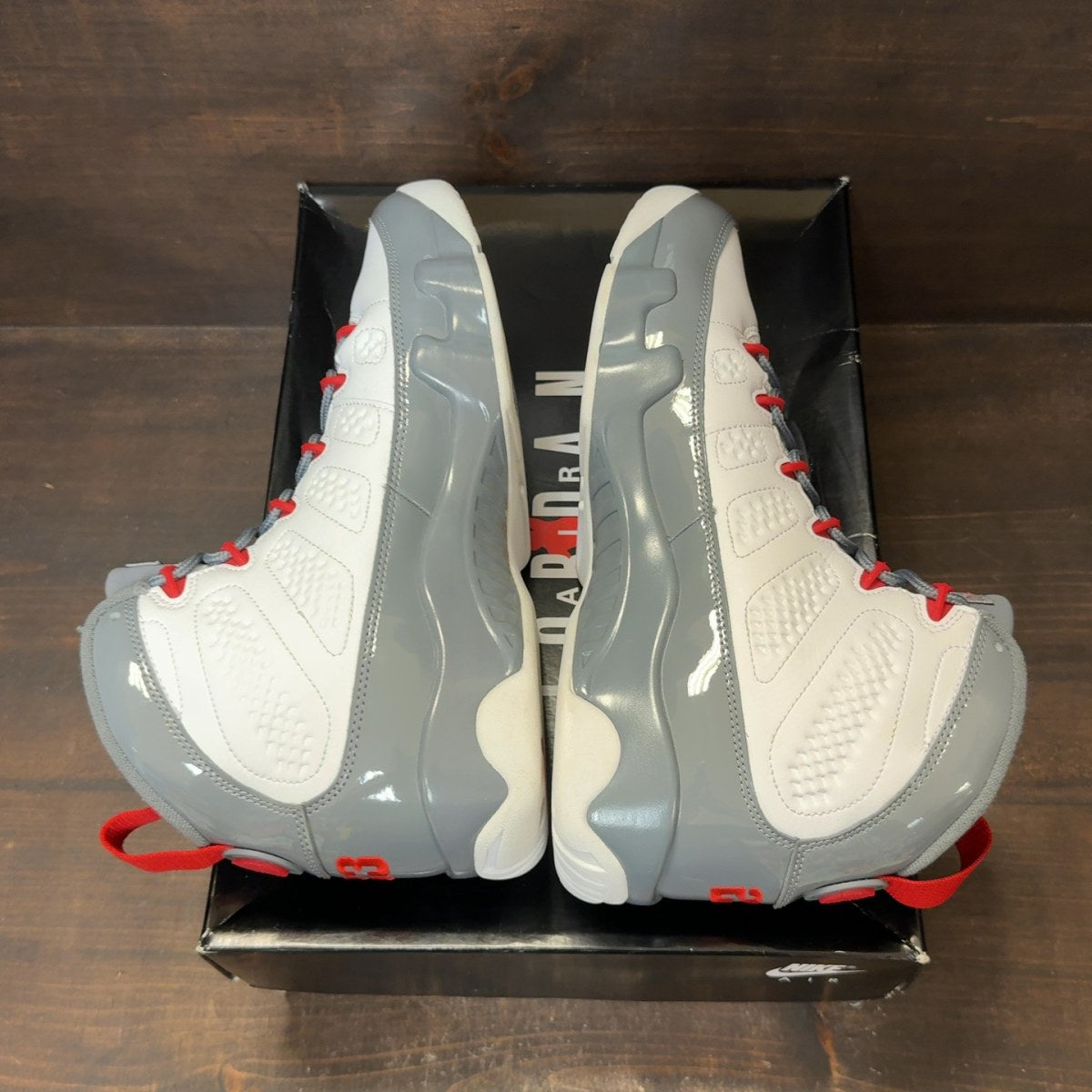 Jordan 9 Retro Fire Red - Image 5