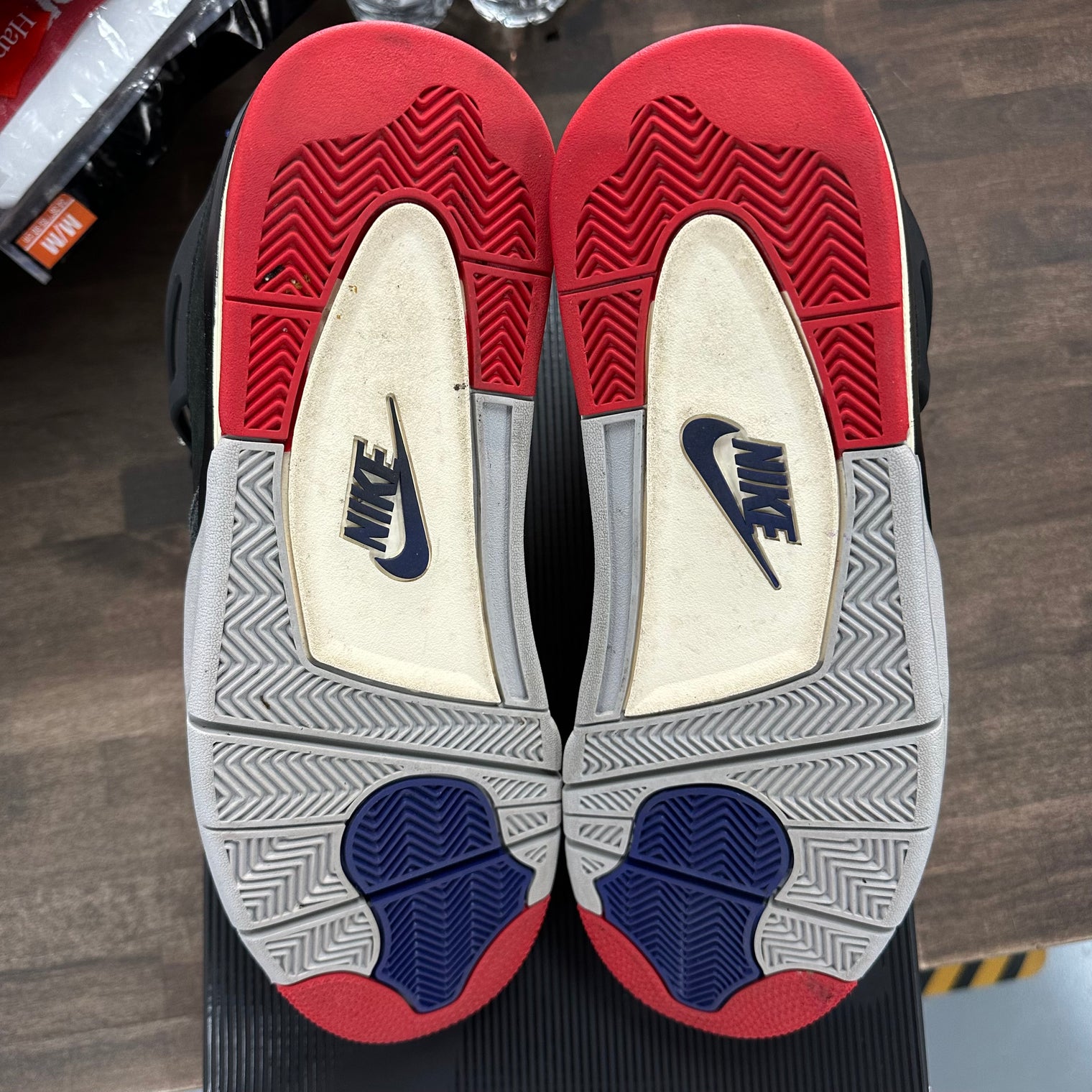 Rare Air Jordan 4 (Gold Lettering) (USED)