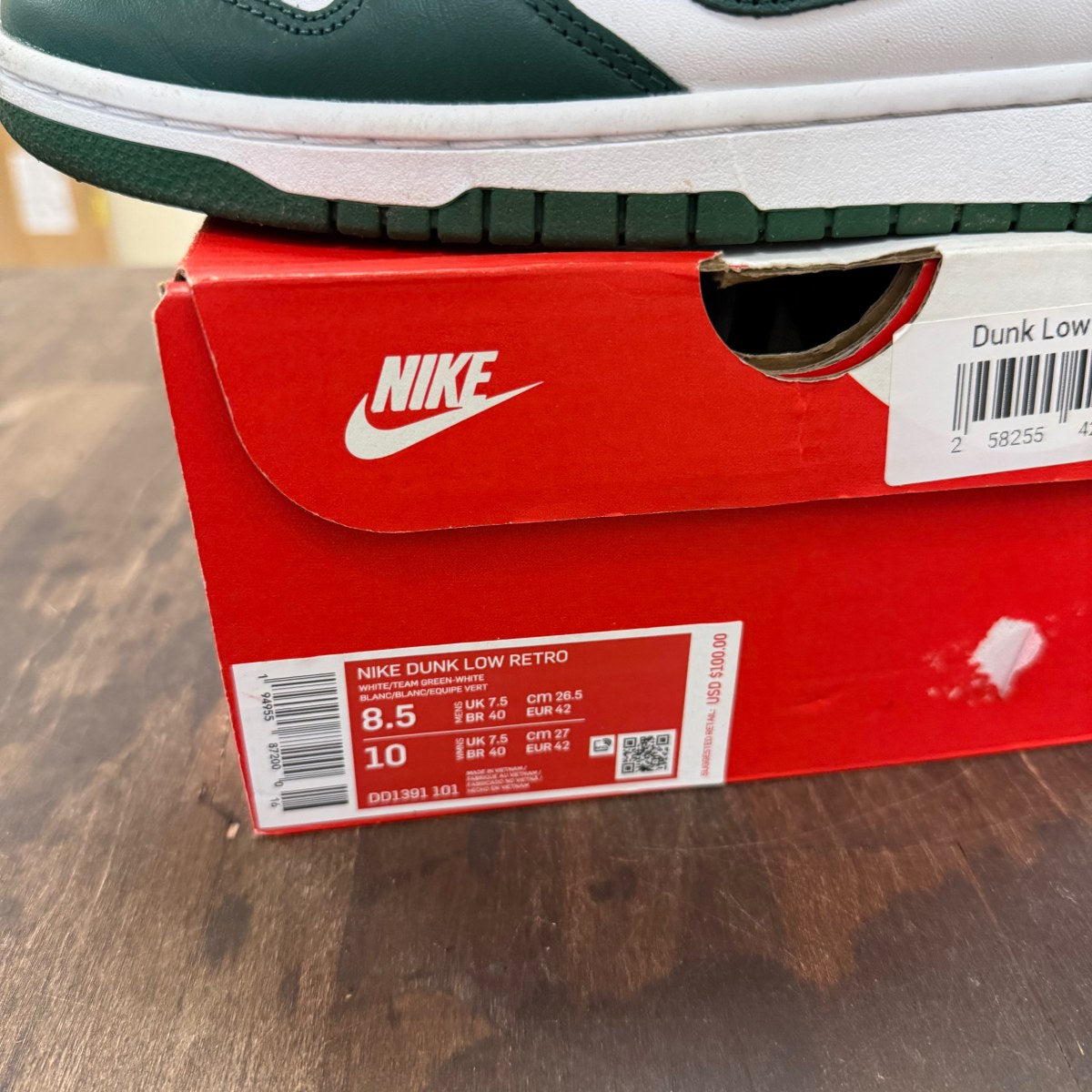 Nike Dunk Low Michigan State - Image 7