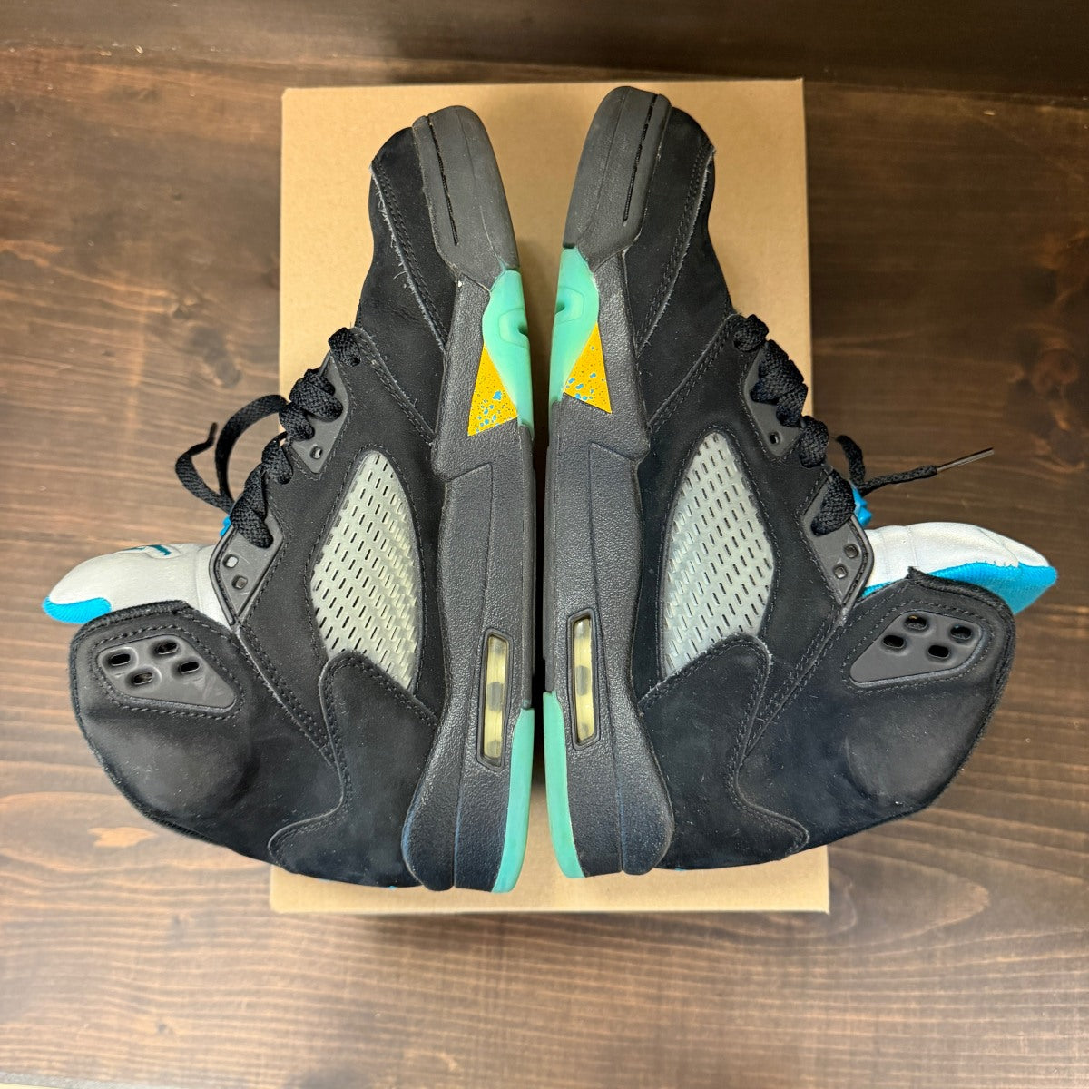 Jordan 5 Retro Aqua Size 8 (Pre-Owned) - Image 6
