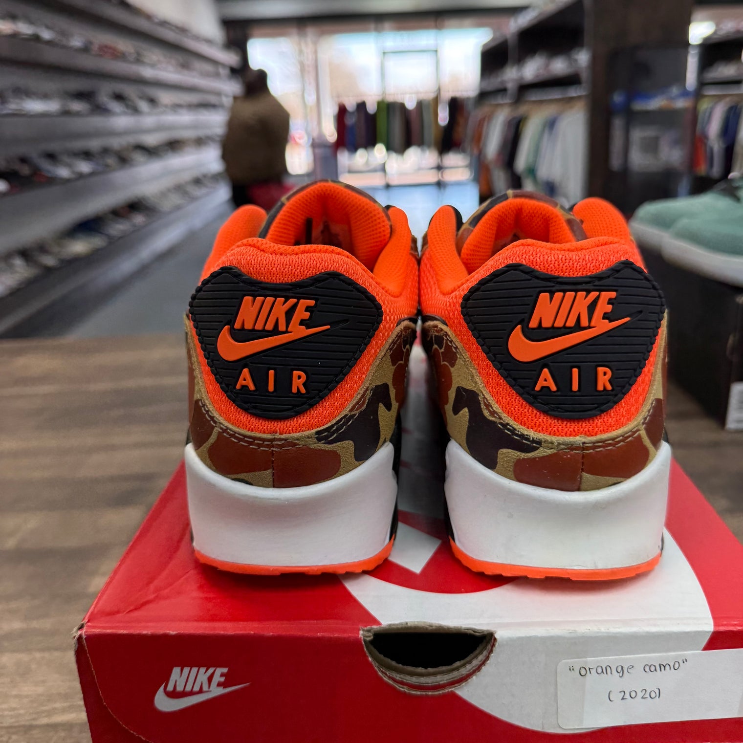 Duck Camo Orange Nike Air Max 90 (USED)