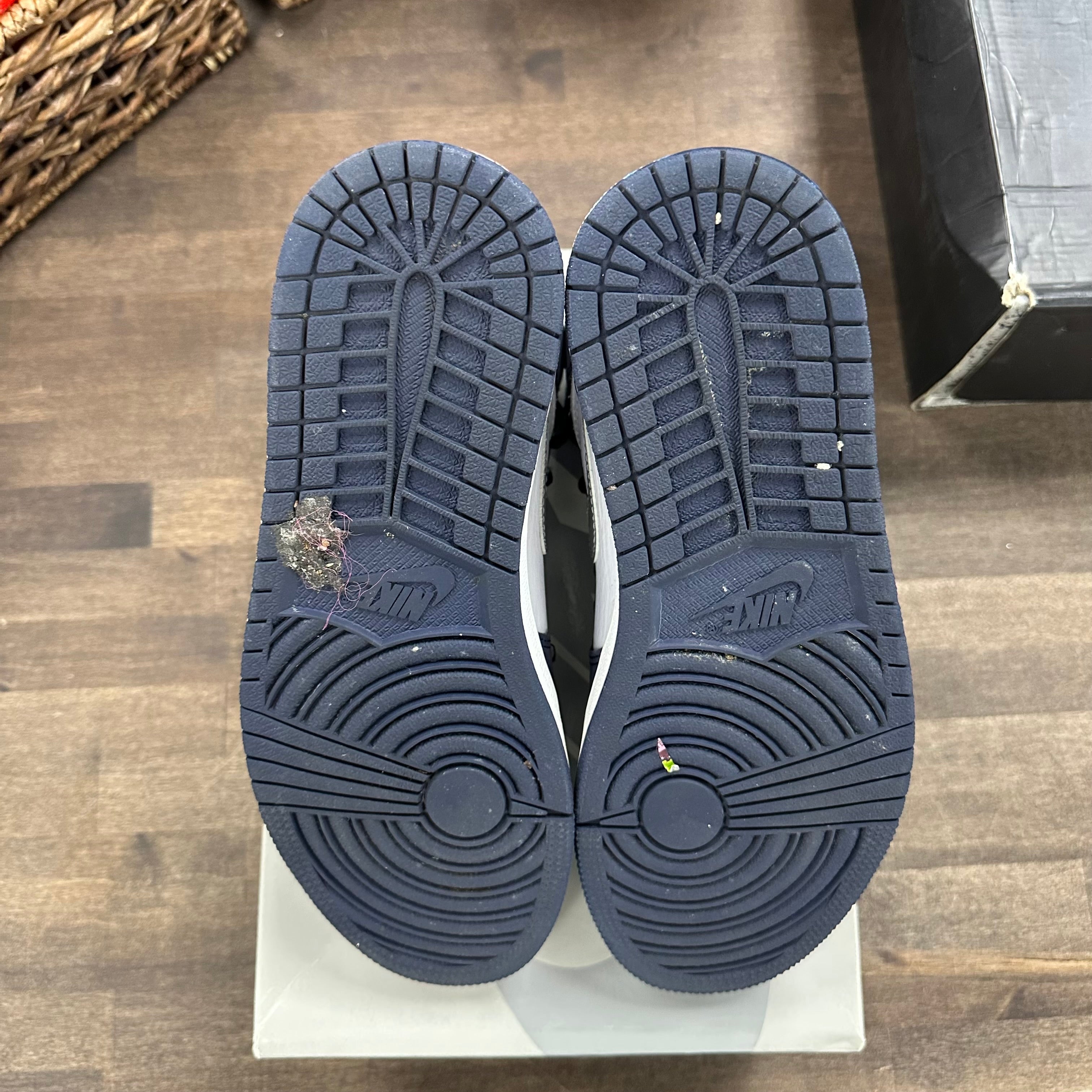 Jordan 1 Retro High CO.JP Midnight Navy (2020) (US 8.5) (USED, Replacement Box) Size 8.5 (Pre-Owned) - Image 5