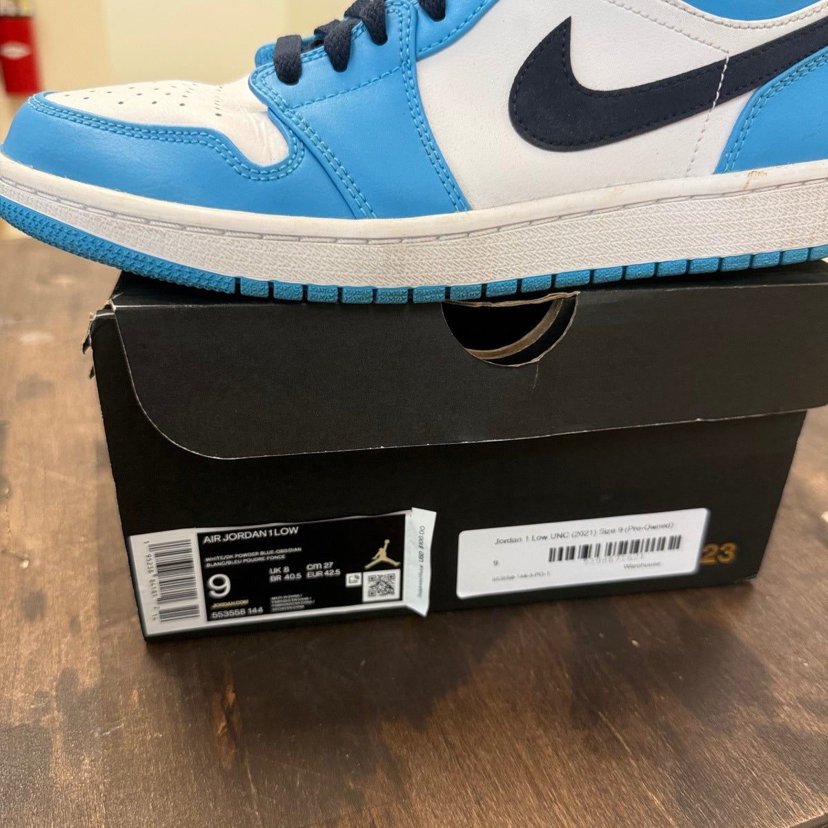 Jordan 1 Low UNC (2021) - Image 6
