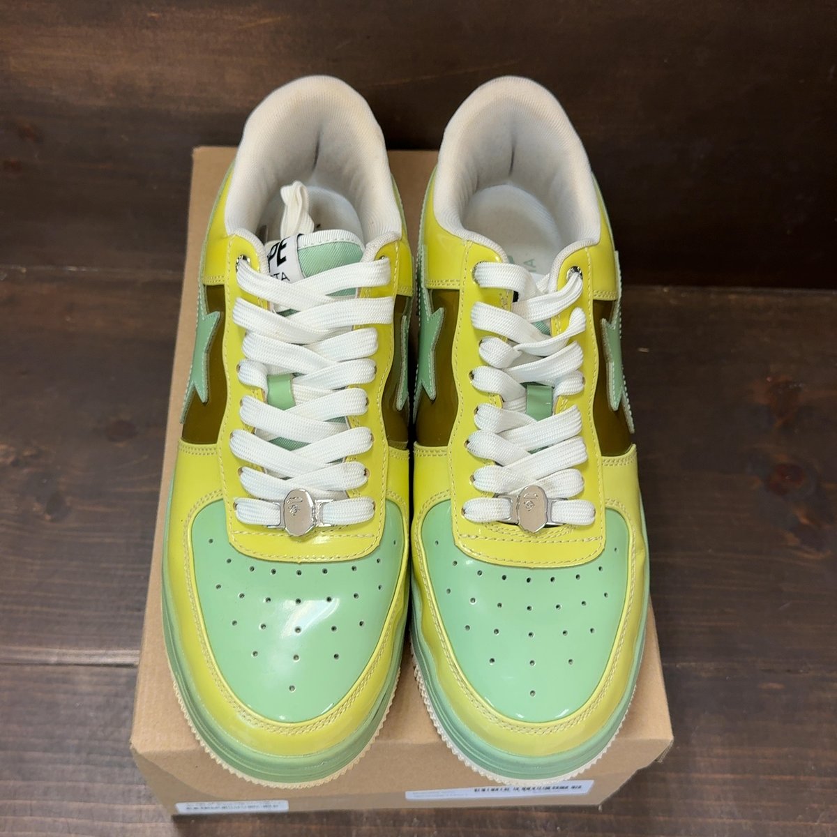 A Bathing Ape Bape Sta Brown Beige Size 11 (Pre-Owned) - tag