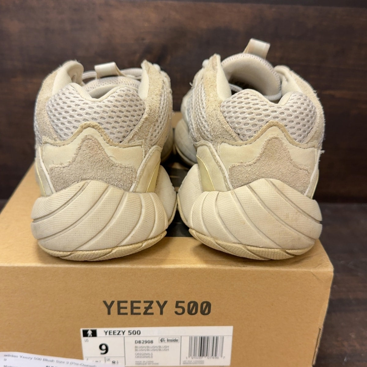 adidas Yeezy 500 Blush Size 9 (Pre-Owned) - aux
