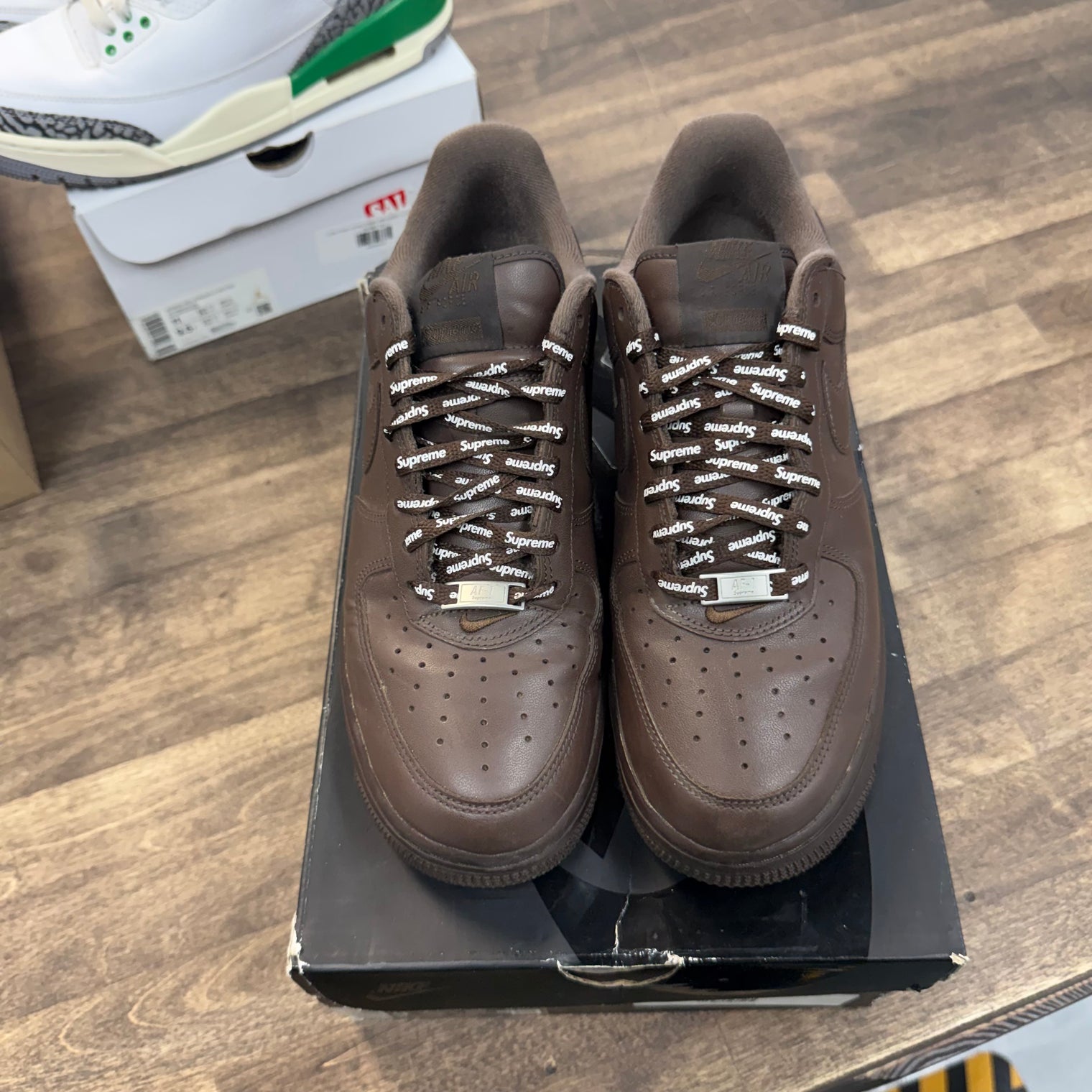 Supreme Baroque Brown Air Force 1 Low (USED)