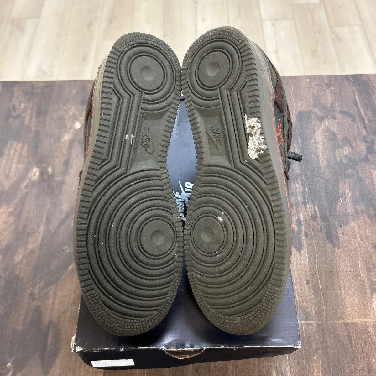 Nike Air Force 1 Low Maharam Moss Size 10 (Pre-Owned) - Image 5