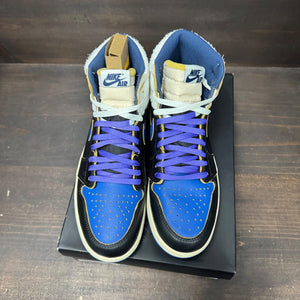 Jordan 1 Retro High OG SP Fragment x Union LA Sport Royal Size 9 (Pre-Owned) - side