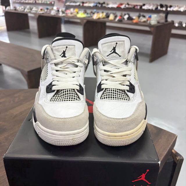 Military Black Jordan 4 (GS) (USED)
