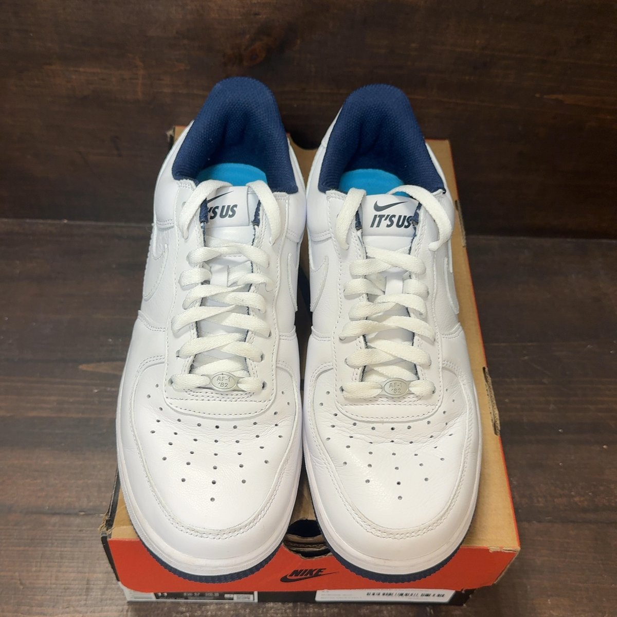 Nike Air Force 1 Low Lil Yachty Concrete Boys It's Us Size 9.5 (Pre-Owned) - tag