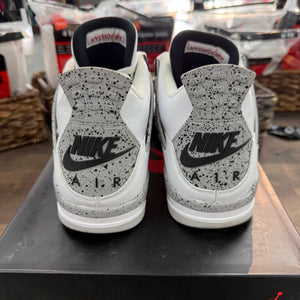 Jordan 4 Retro White Cement (2016) Size 11.5 (Pre-Owned) - Image 4