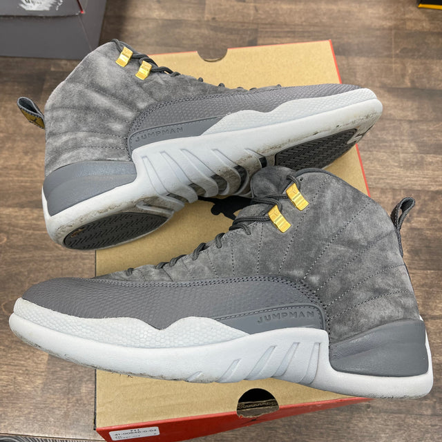 Dark Grey Jordan 12 (USED)