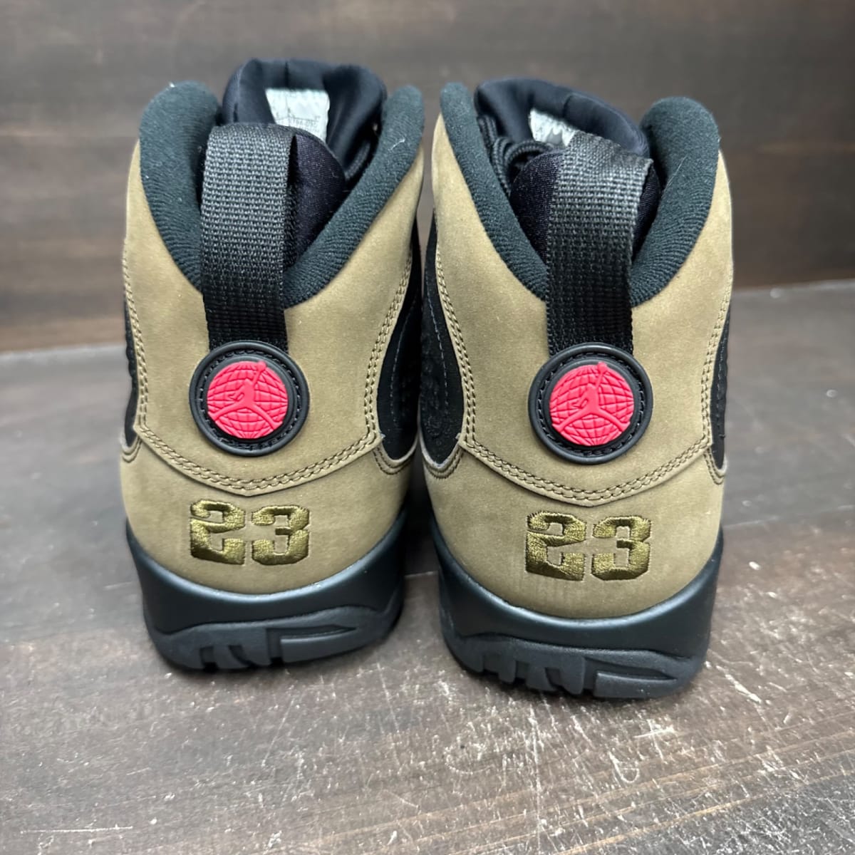 Jordan 9 Retro Olive (2024) Size 11.5 - sole