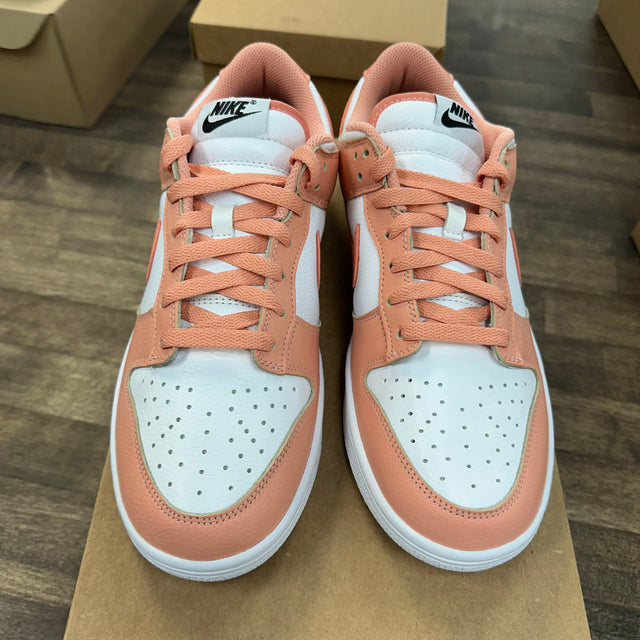 Peach White Nike ID Dunk Low (USED, No Box)