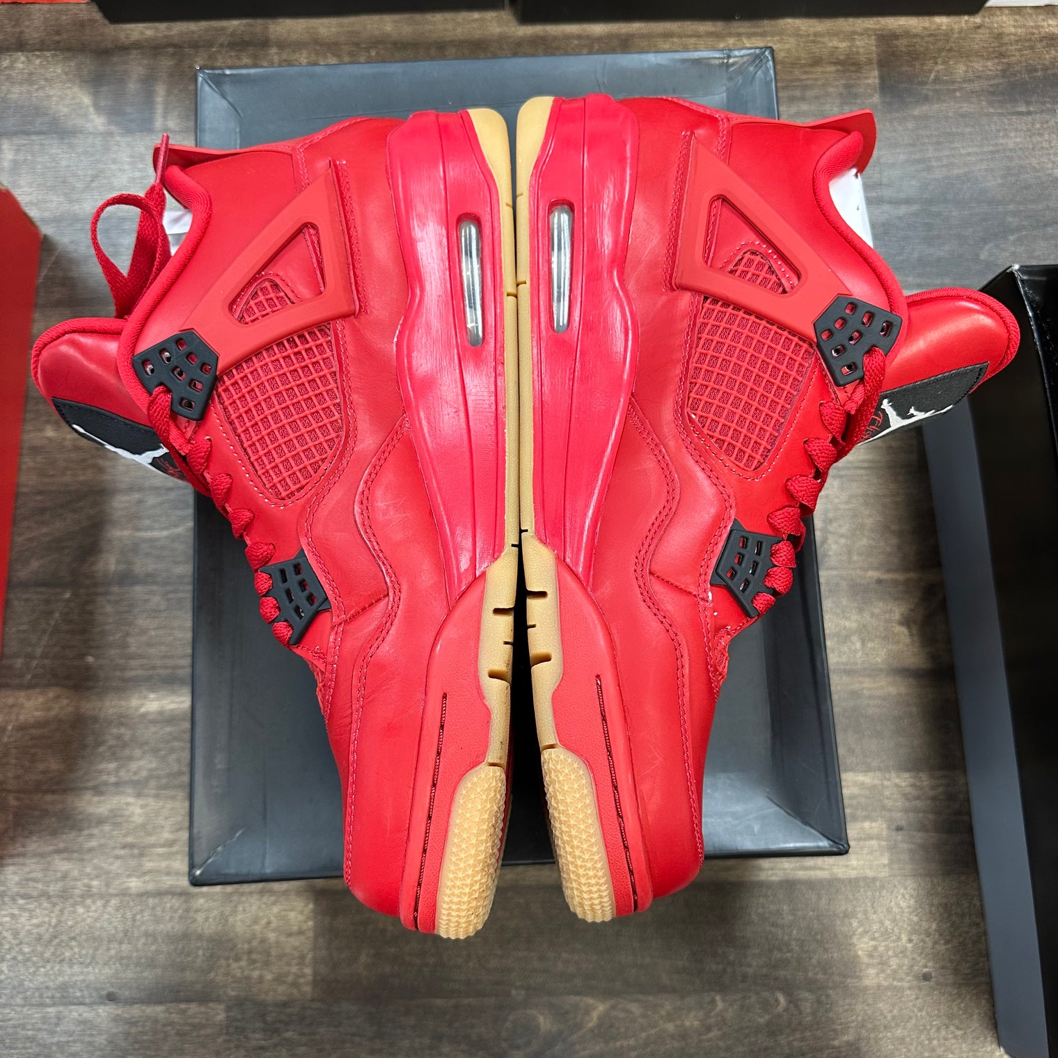 Fire Red Singles Day Jordan 4 Retro (2018) (Women's) (USED)