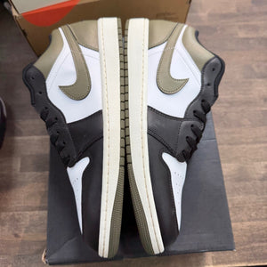 Jordan 1 Low Black Toe Medium Olive - Image 5