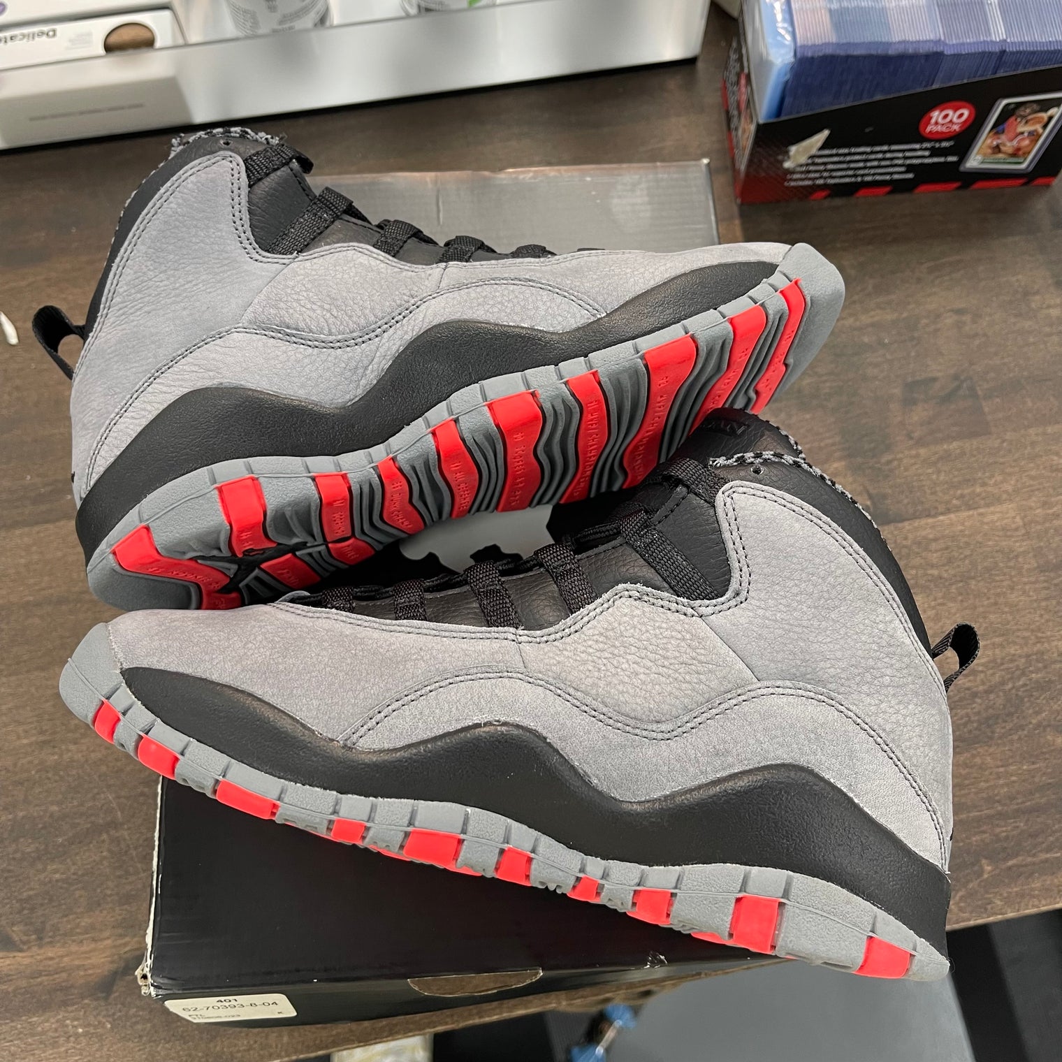 (GS) Cool Grey Jordan 10