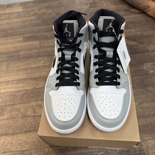 Light Smoke Grey Jordan 1 Mid (USED,No Box)