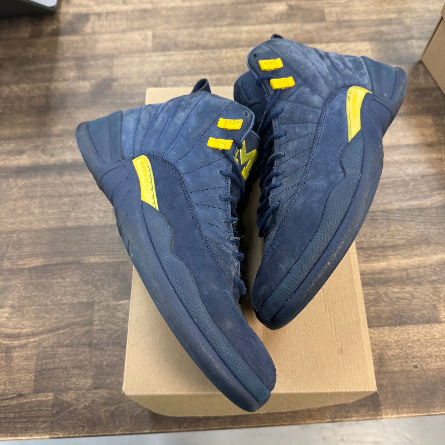 Michigan Jordan 12 Retro (USED, No Box)